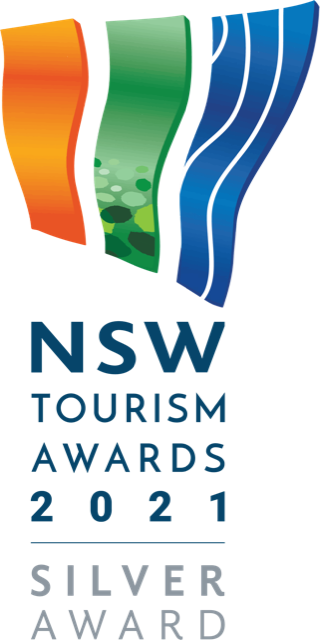 NSW Tourism awards 2021 - Silver